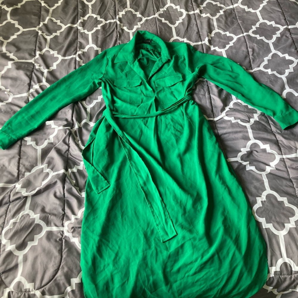 Green Ann Taylor Dress